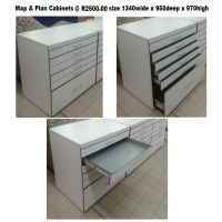 CA9 - Map & Plan chests size 1340wide x 950deep x 970high @ R2500.00 each